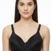 Everyday Comfort Padded Non-Wired Lace Trim Bra