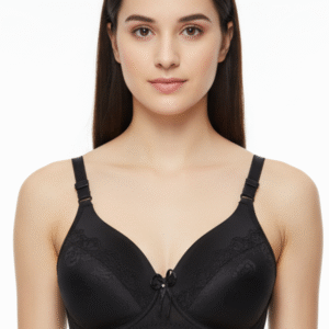 Everyday Comfort Padded Non-Wired Lace Trim Bra